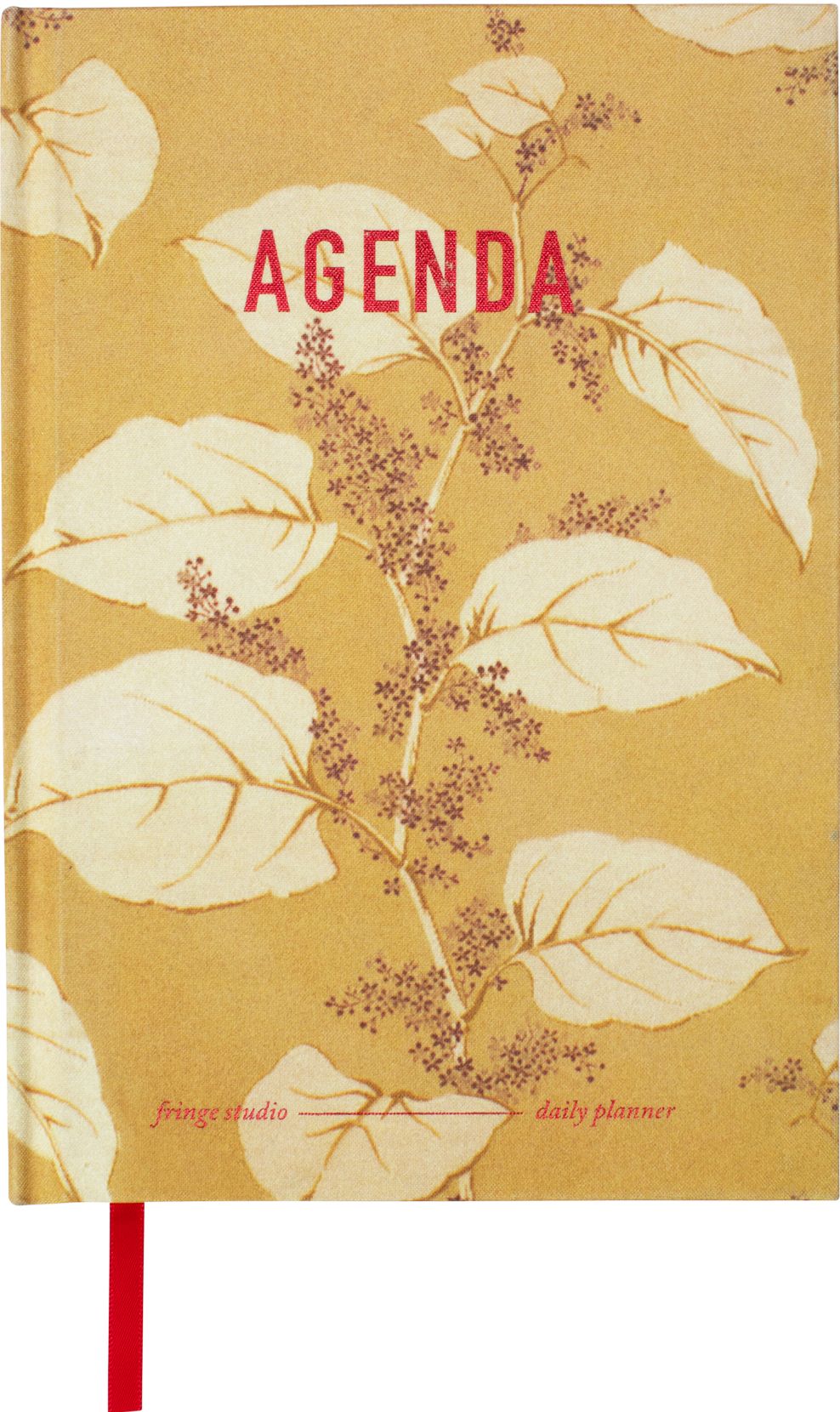Ochre Floral Daily Undated Planner