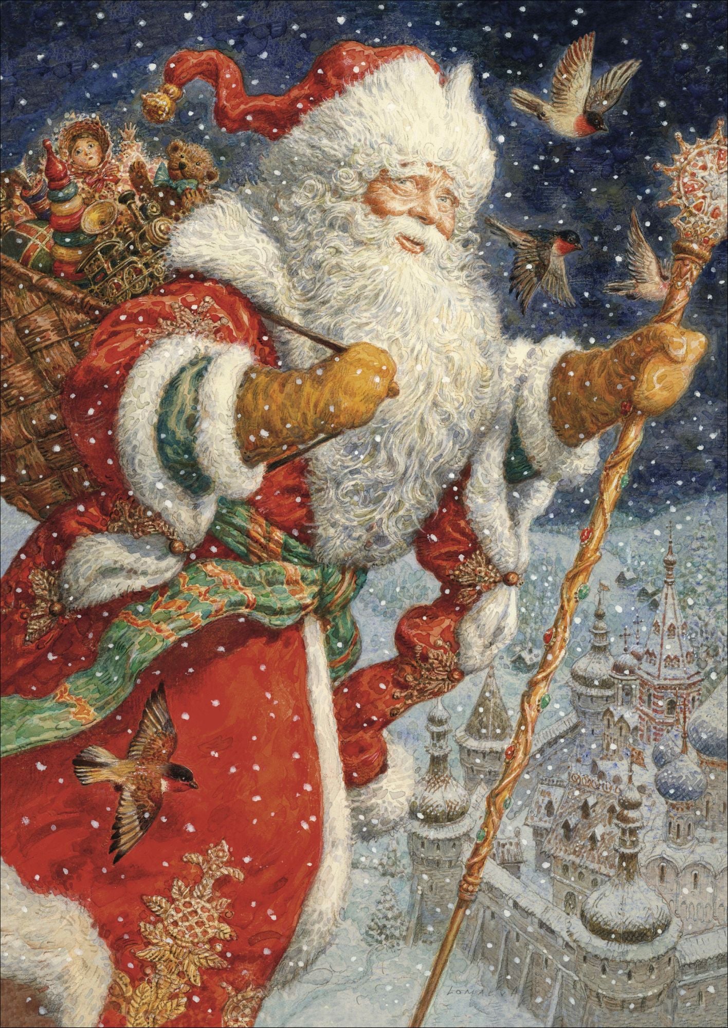 Santa Claus by Anton Lomaev 500-Piece