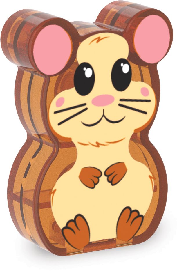 MAGNA-TILES® Hamster Ball 13-Piece Magnetic Construction Set, The Original Magnetic Building Brand