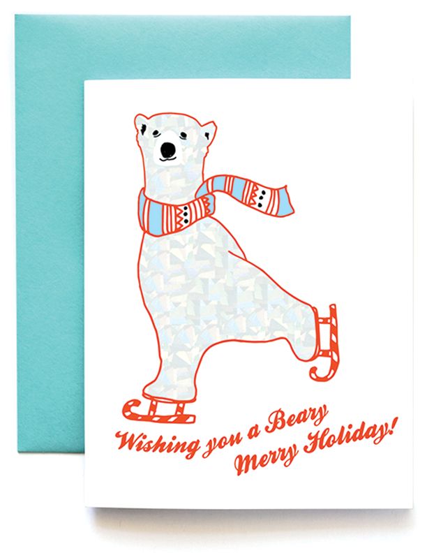 Beary Merry Holiday Christmas Card