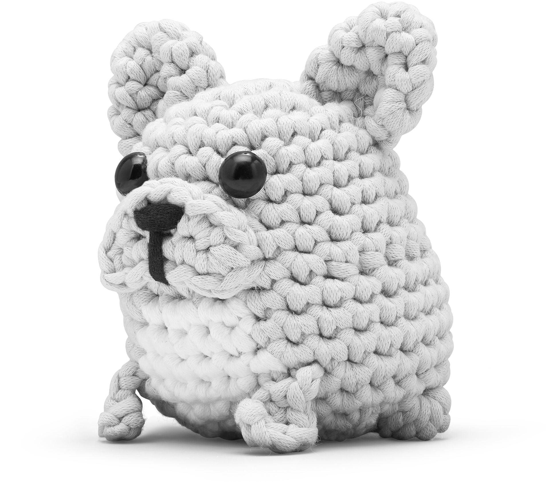 Hugo the French Bulldog Learn to Crochet kit