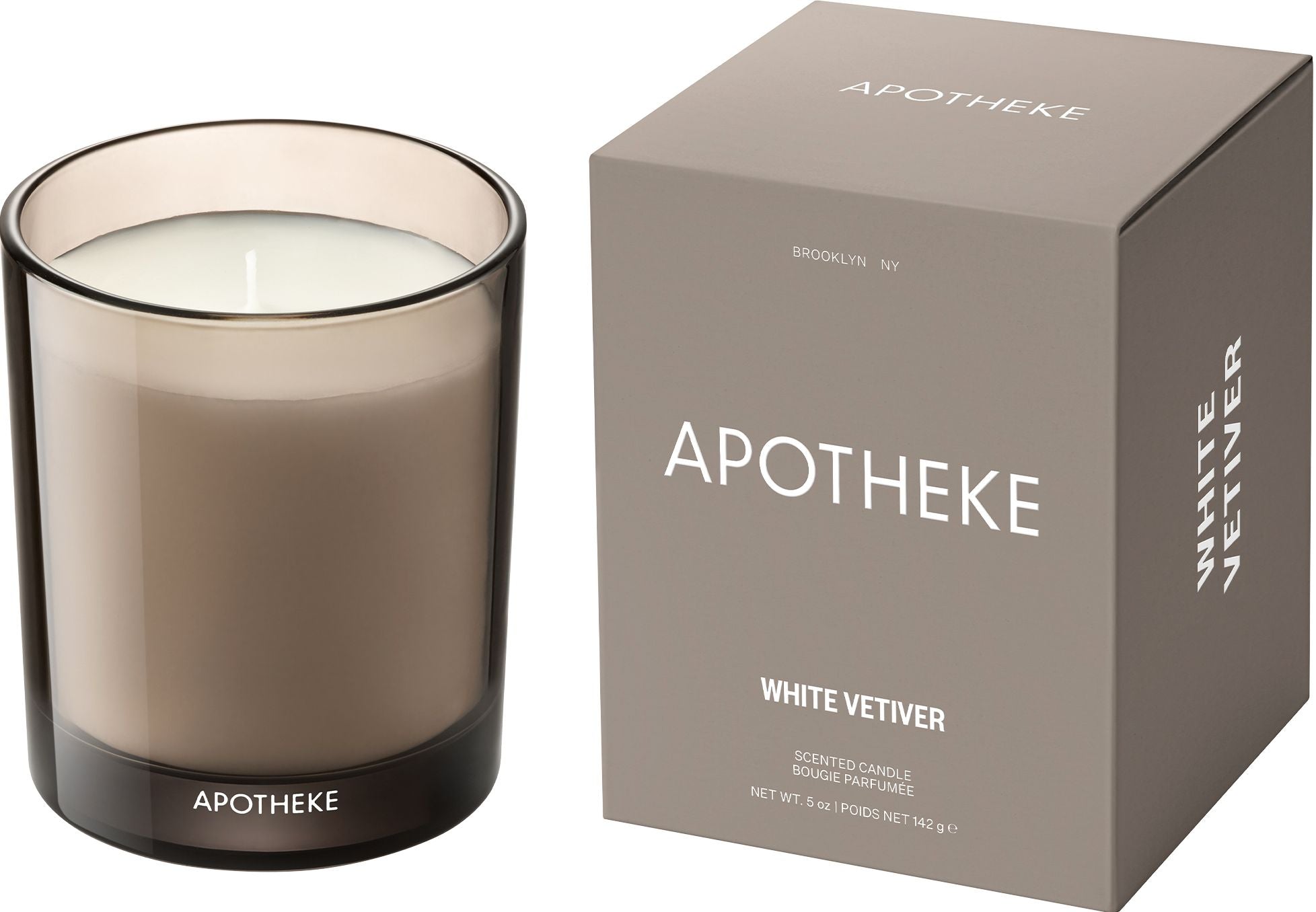 White Vetiver Petite Scented Candle