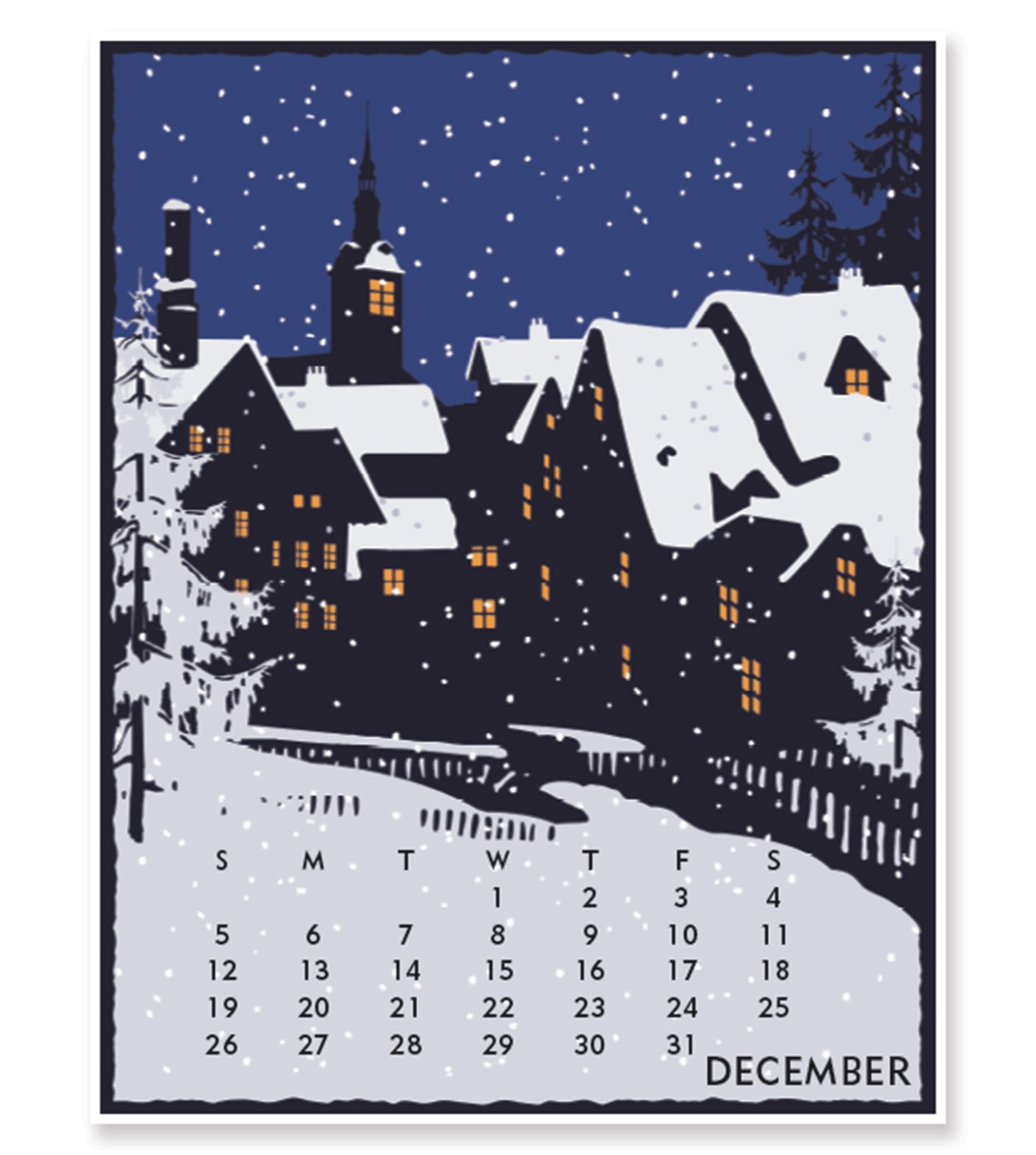 2027 Linnea Design Poster Calendar | Paper Source