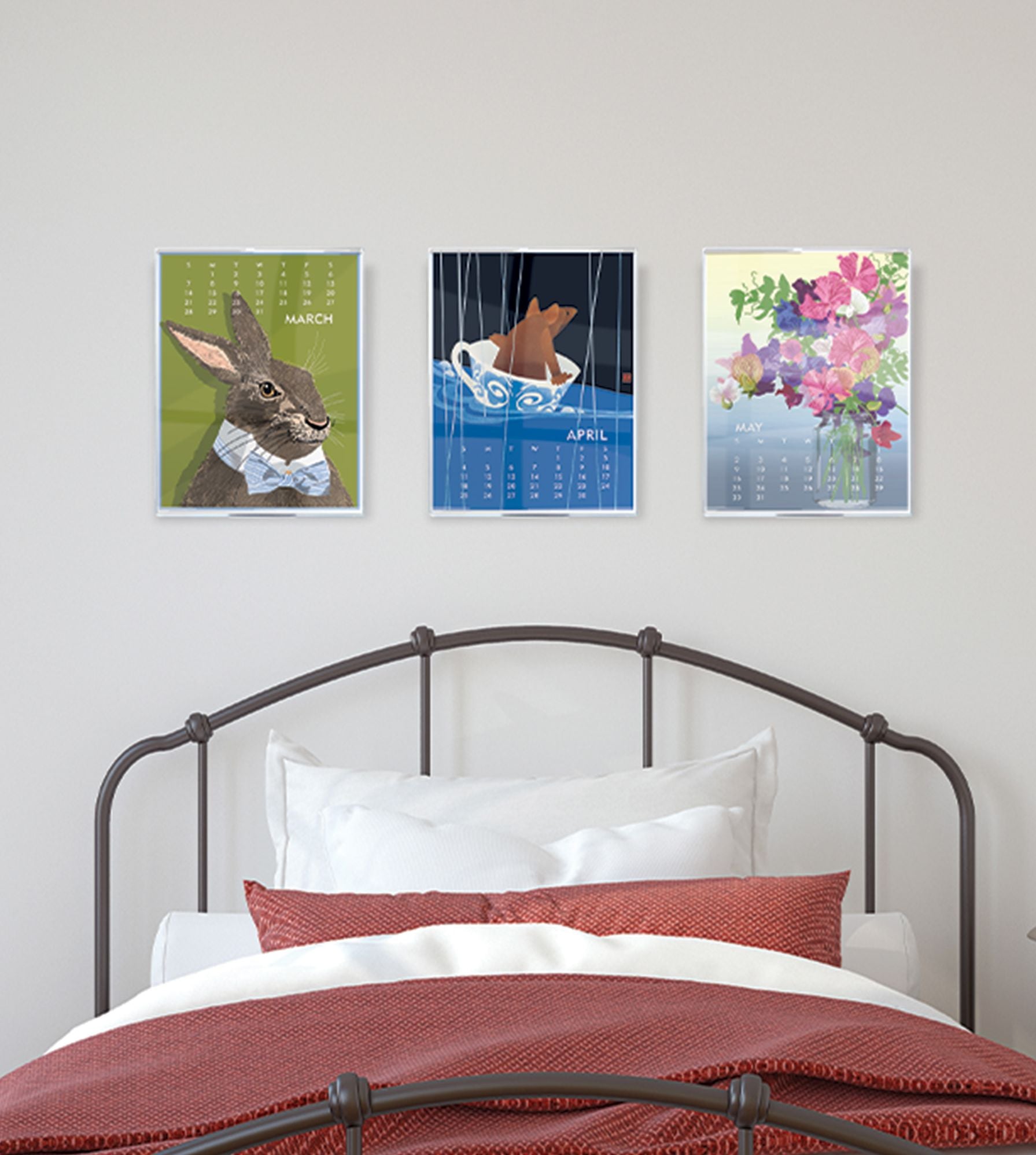 2027 Linnea Design Poster Calendar | Paper Source