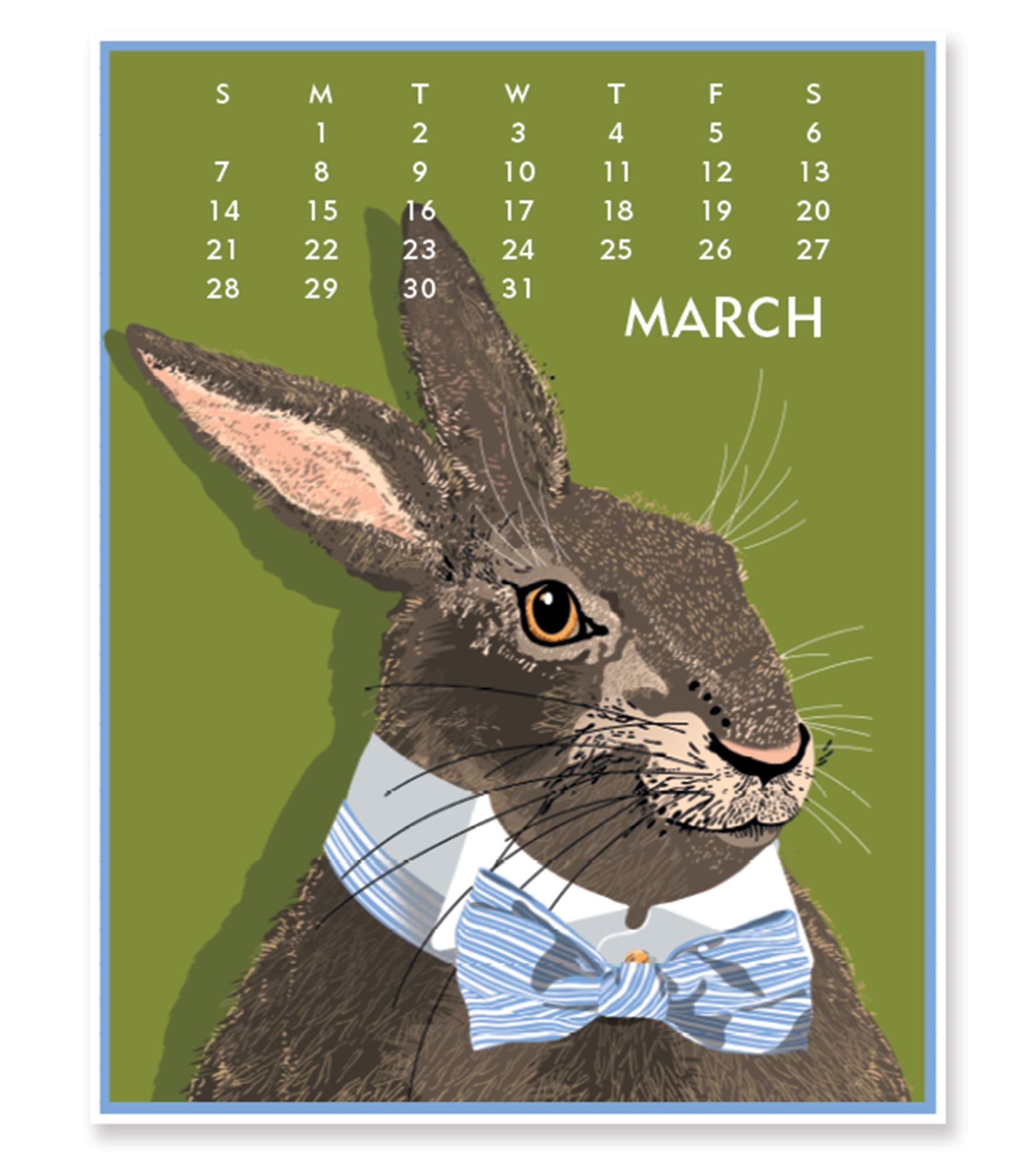 2027 Linnea Design Desktop Calendar