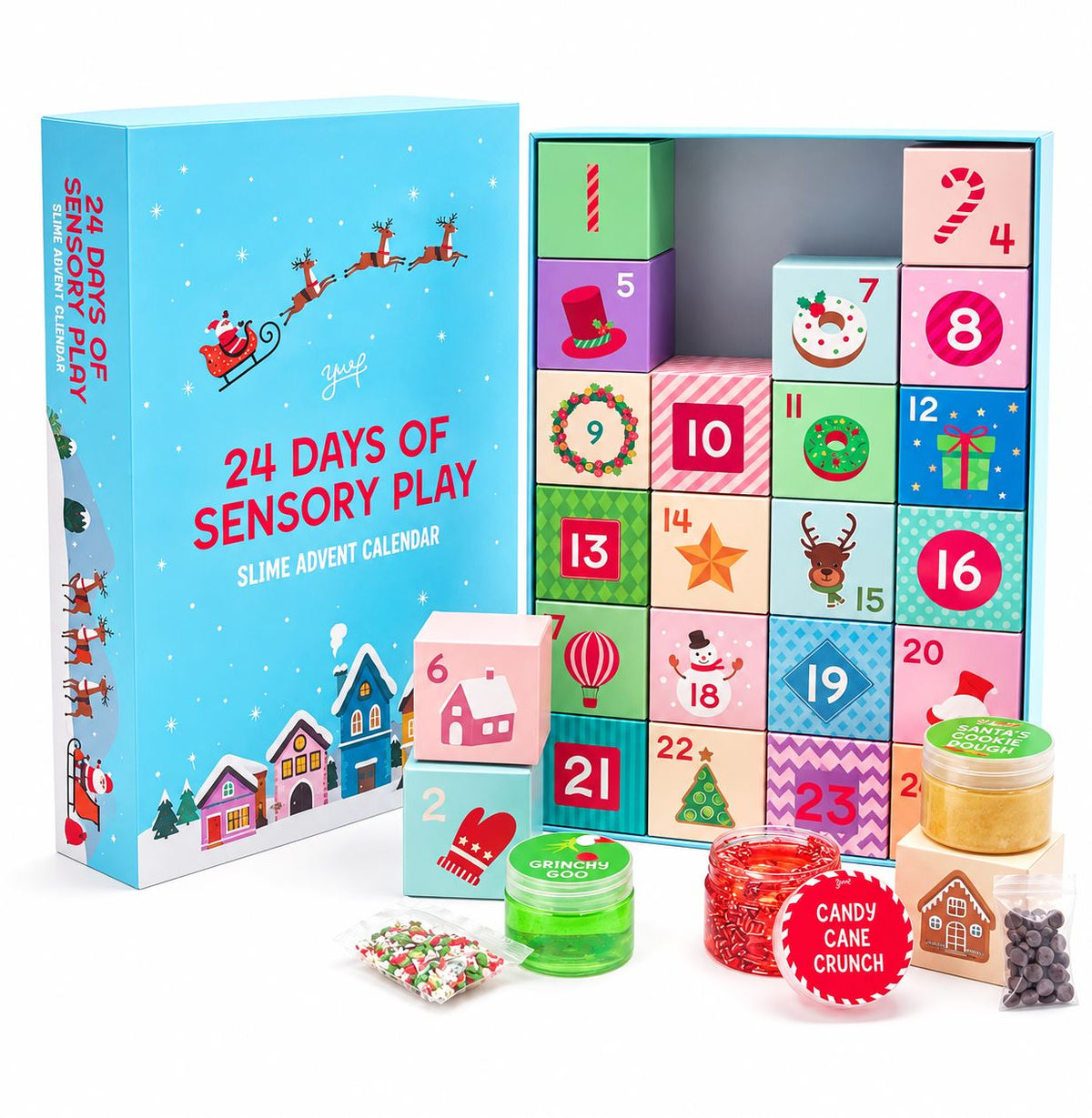 Young, Wild, and Friedman Slime Advent Calendar