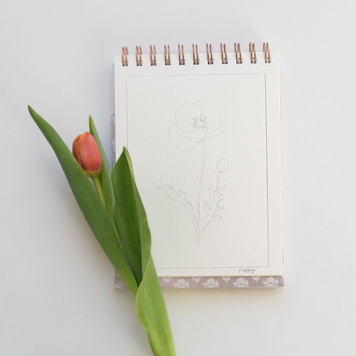 Flowers Watercolor Workbook