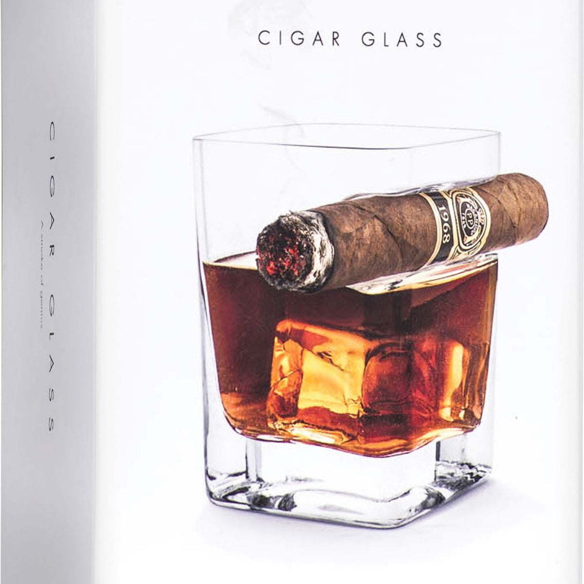 glass with cigarette holder Borosilicate Colored Spiral - Glass Spiral Cigarette Holder and Glass Cigarette Holder price melting ice spheres that keep your drink perfectly chilled without dilution MortyGrove Cigar Whiskey Glasses -12oz