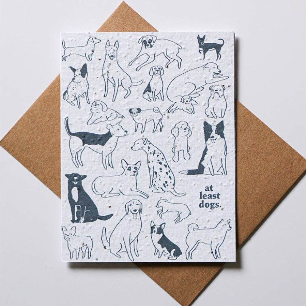 At Least Dogs Pet Card