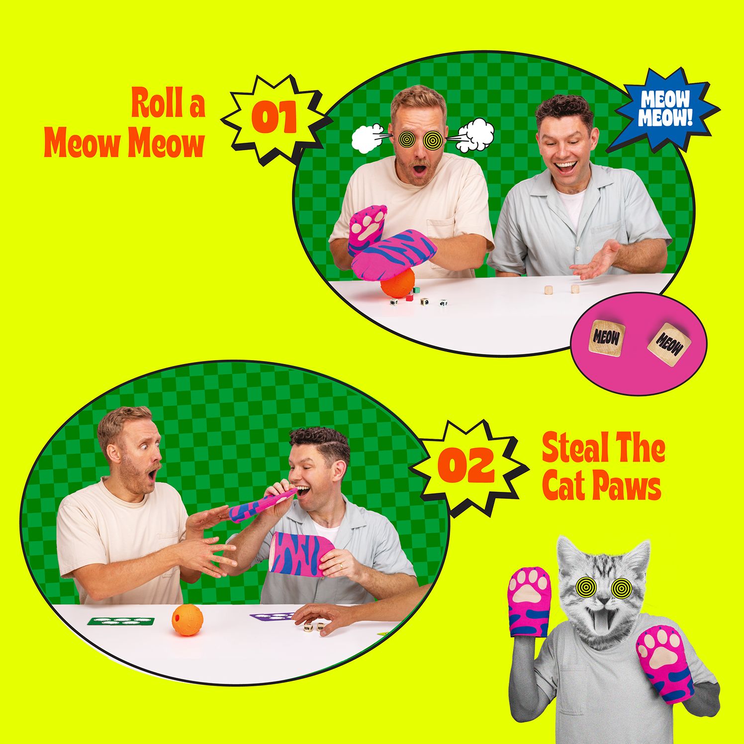 Cat Mitt Game by David McGranaghan, Julian Miller | Paper Source
