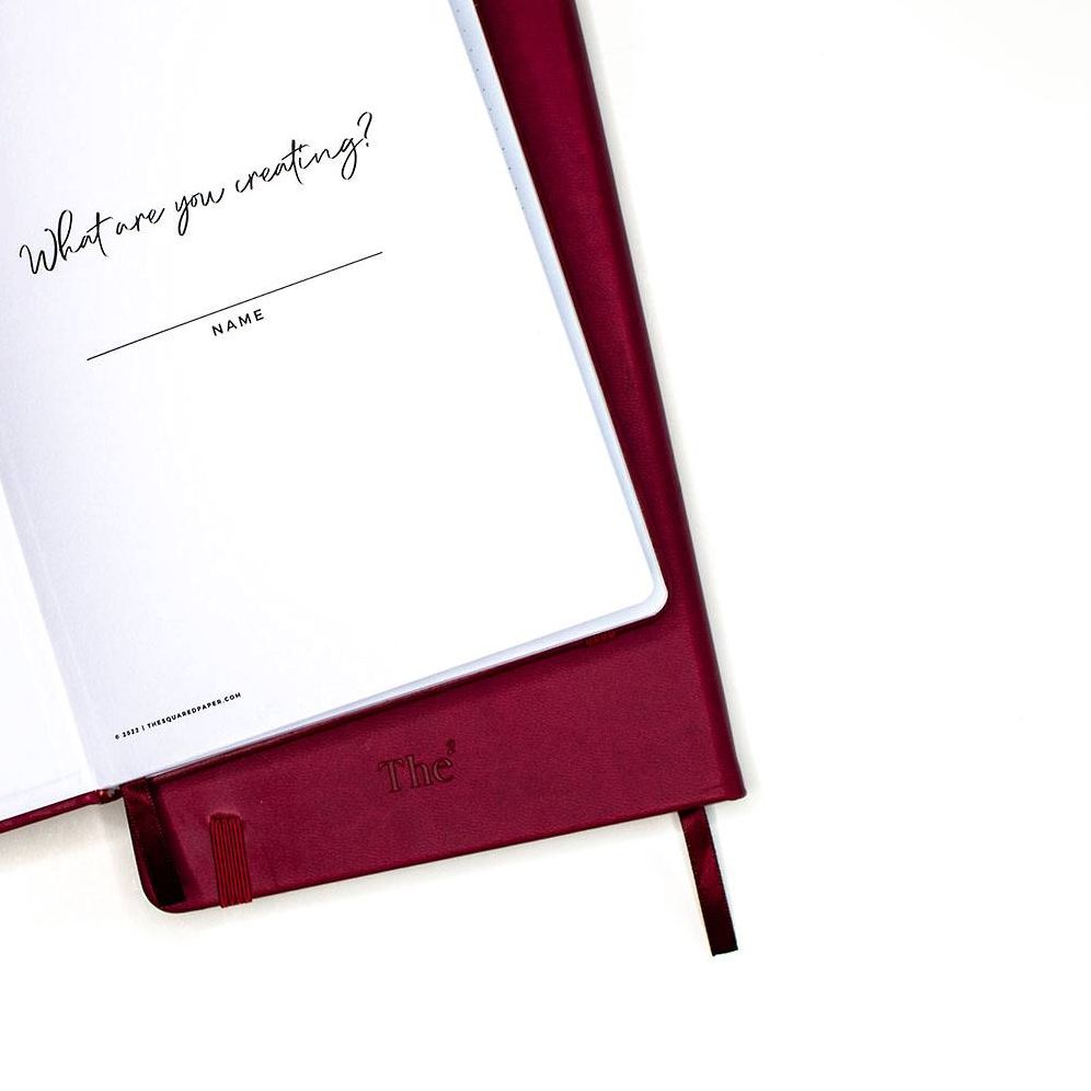 Oxblood Softcover Notebook