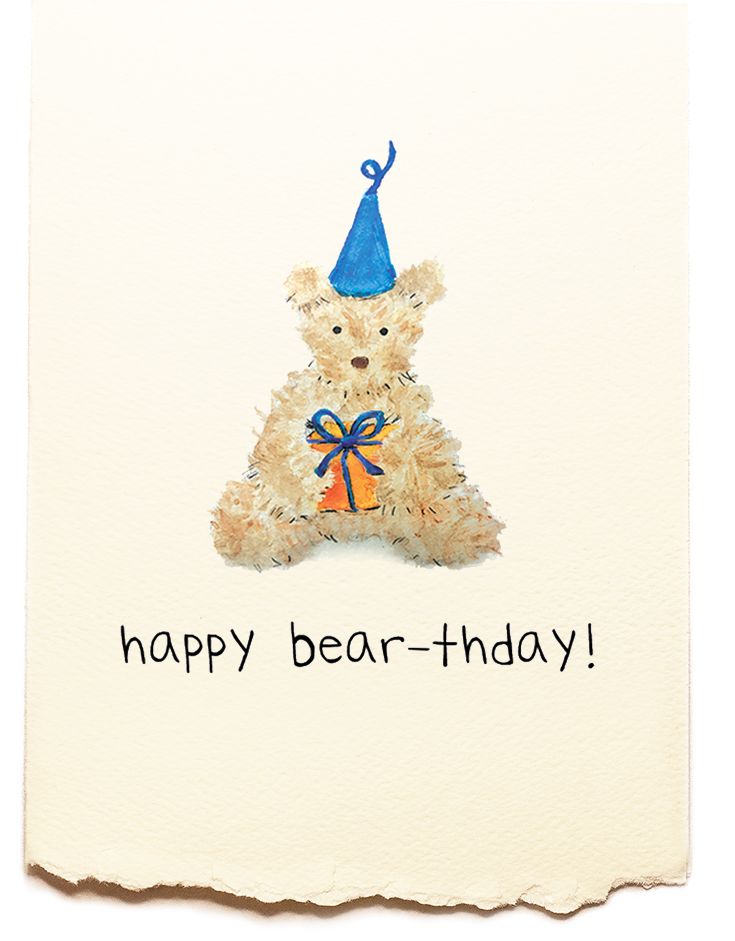 Bear-thday Birthday Card