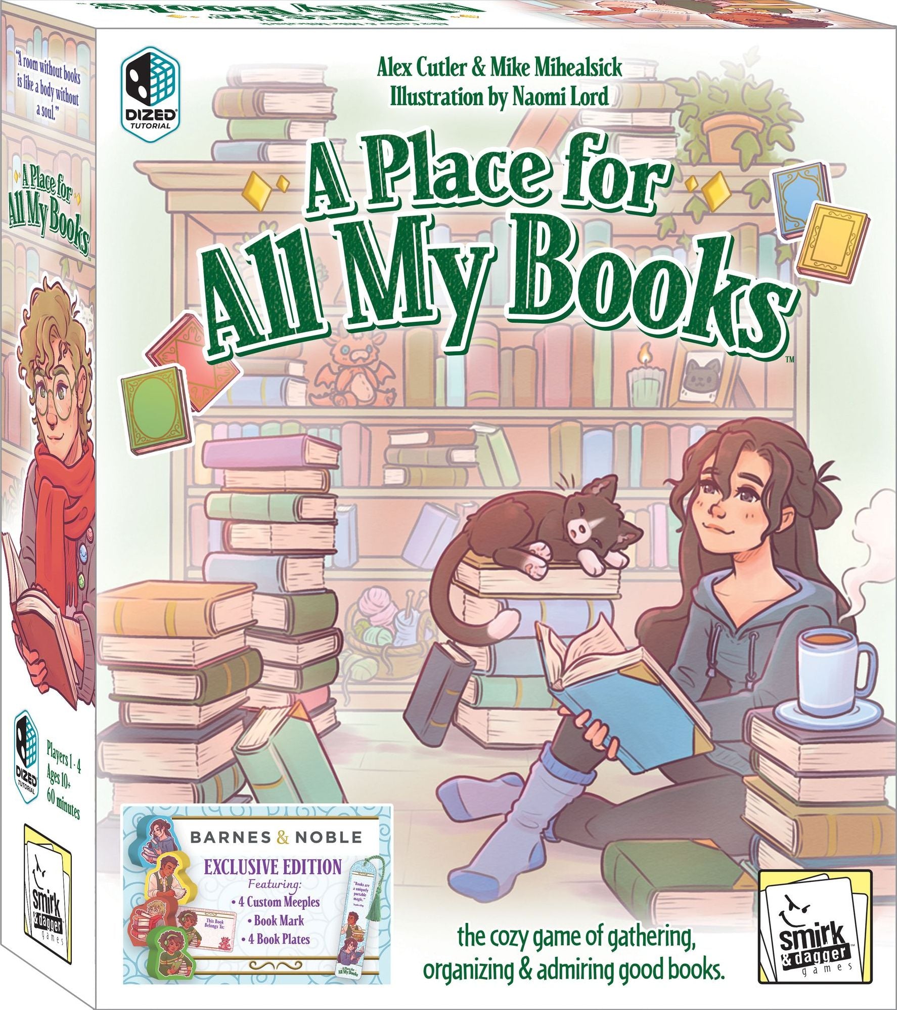 A Place For All My Books by Alex Cutler and Michael Mihealsick (B&N Exclusive) (Our 2025 Game of the Year)