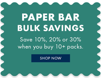 Save 10%, 20% or 30% when you buy 10 or more packs of paper and envelopes.