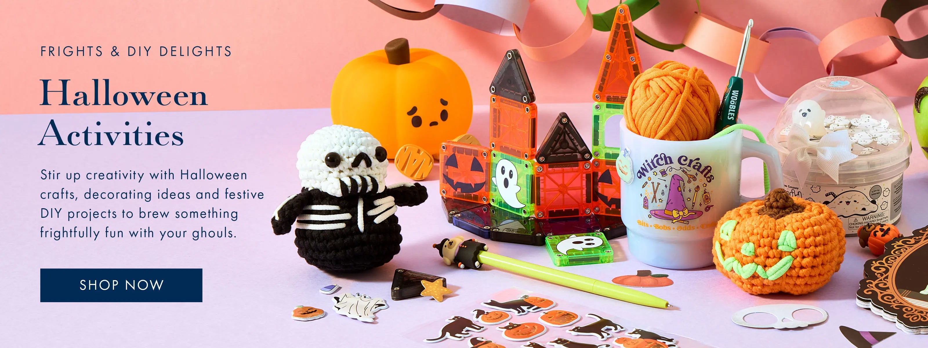Shop Halloween crafts, decor and festive DIY projects.