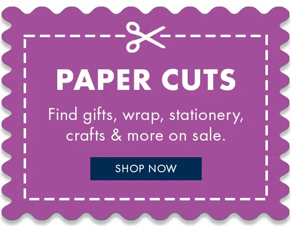Shop Paper Cuts, a collection of gifts, wrap, stationery, crafts and more on sale.
