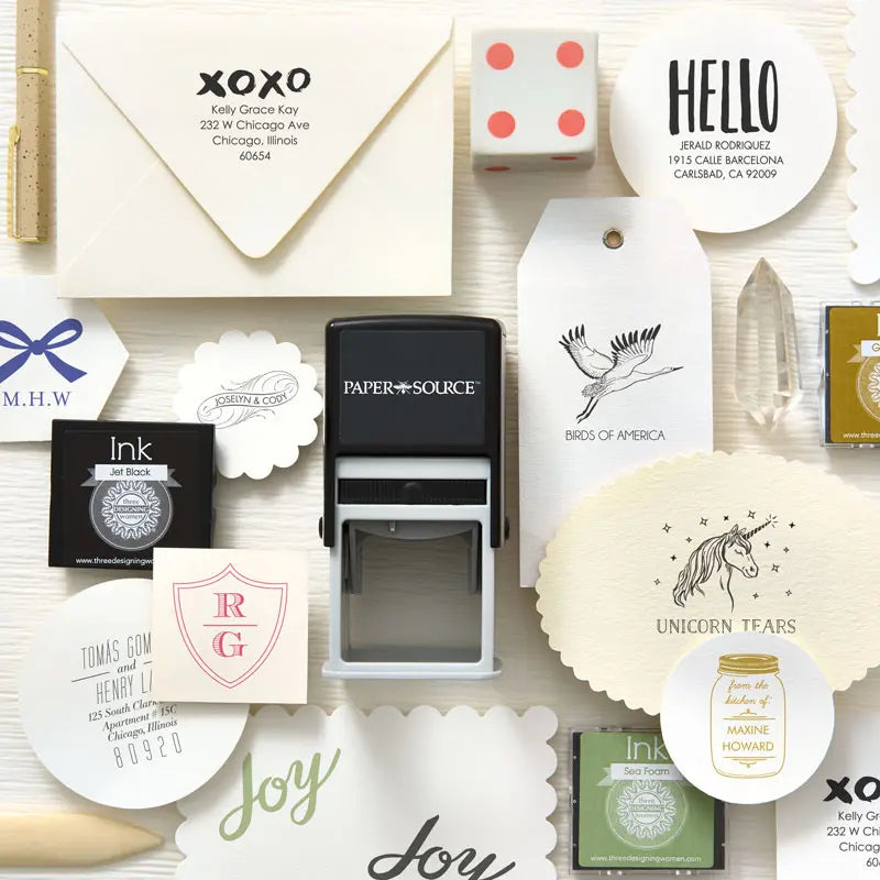 Custom Stamp Gift Set