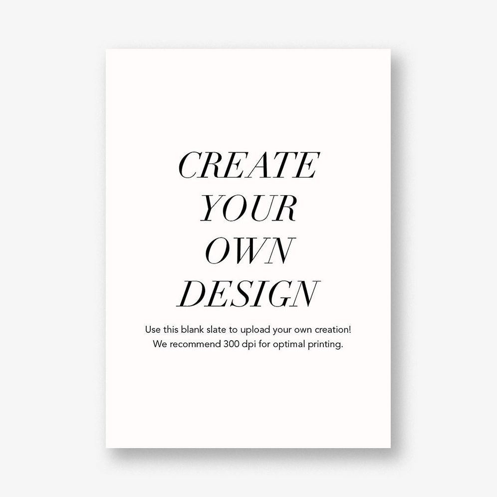 PP Upload Your Own A7 Vertical Design