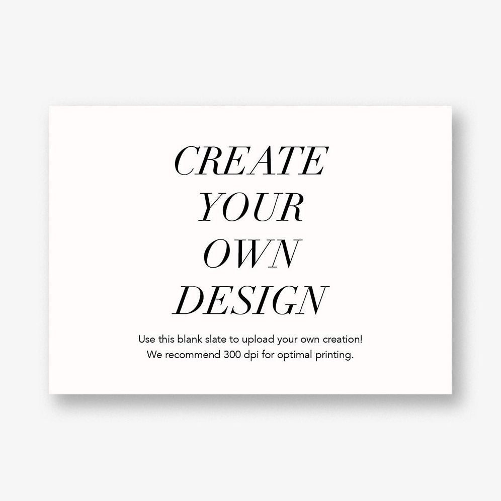 PP Upload Your Own 4 Bar Horizontal Design