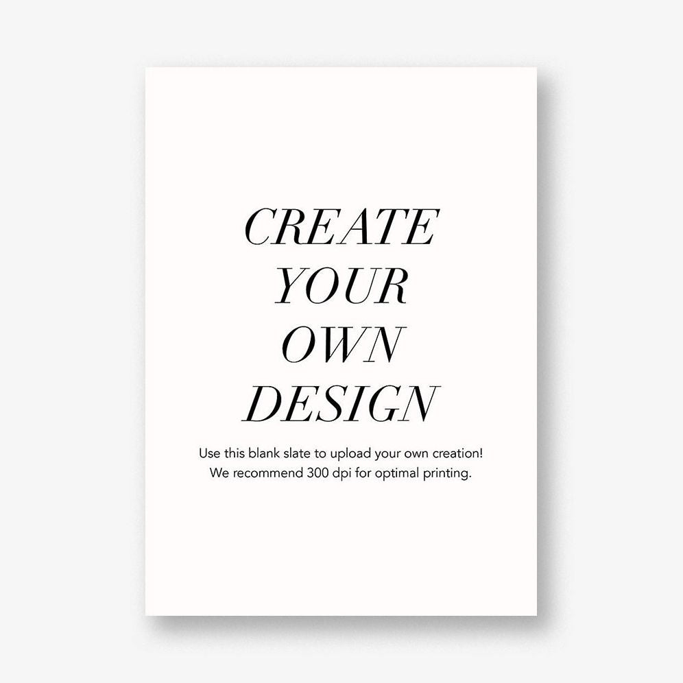 A7 Vertical Baby Invitation - Upload Your Own