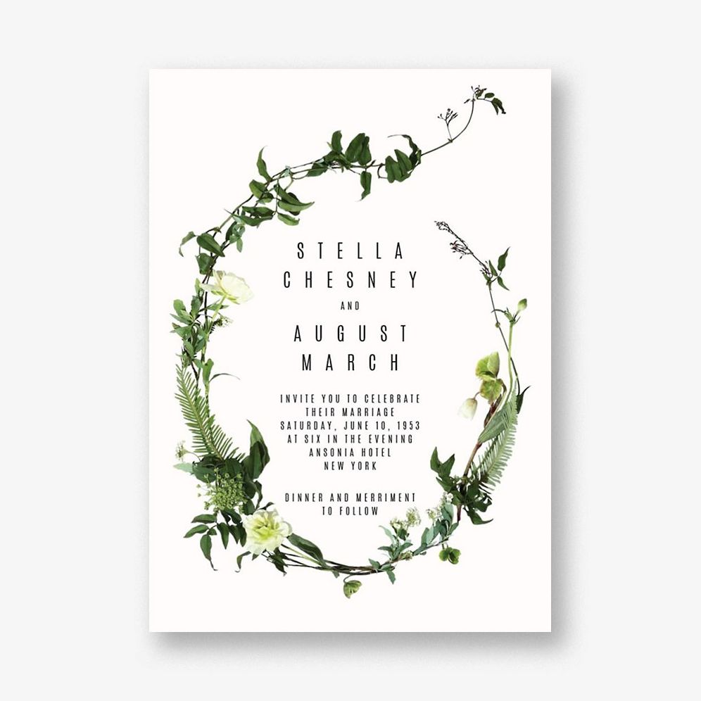Chincoteague Wedding Invitation