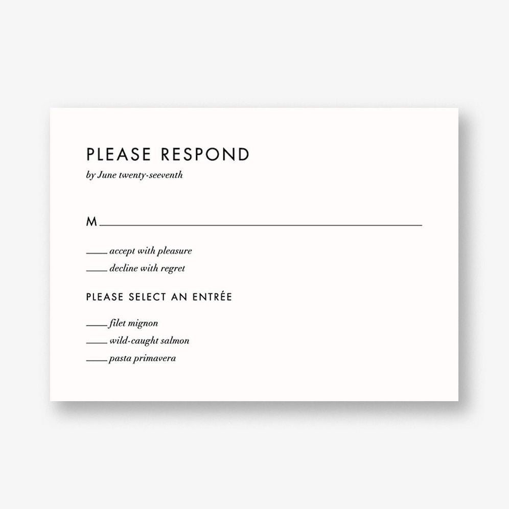 Heron Heralds Response Card