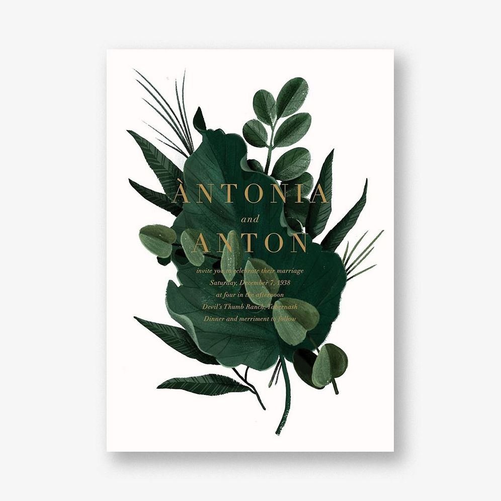 Herrgarde Wedding Invitation