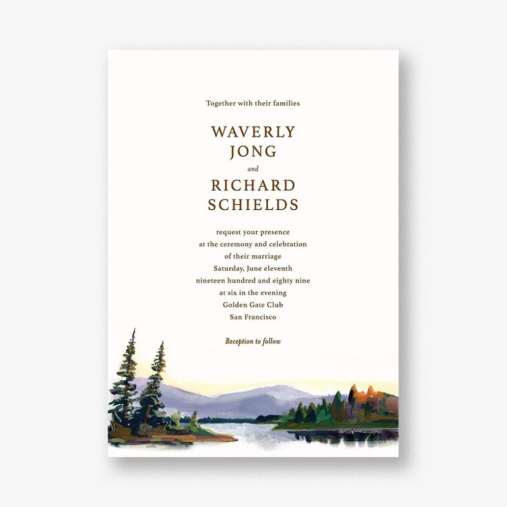 Oneida Wedding Invitation