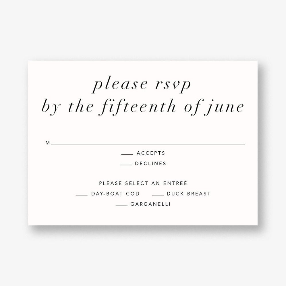 Stitched Floral II Response Card