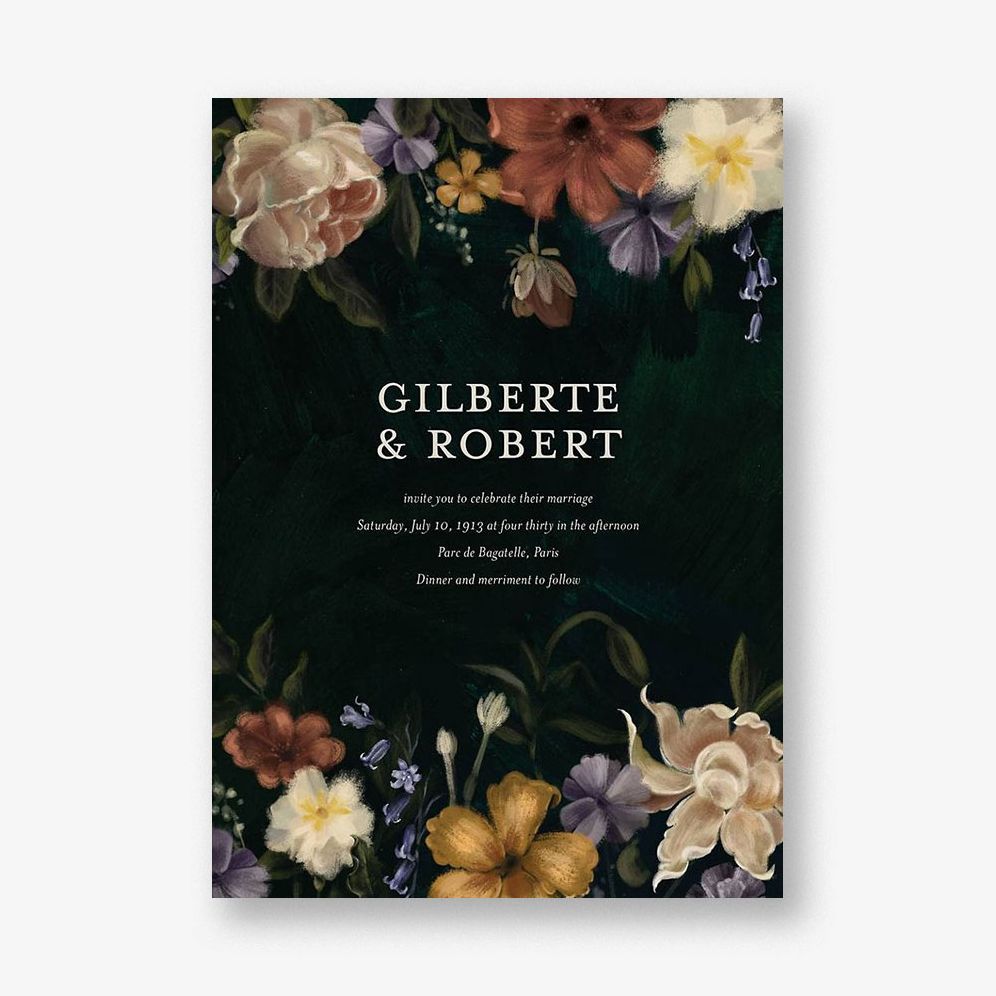 Van Vliet Wedding Invitation