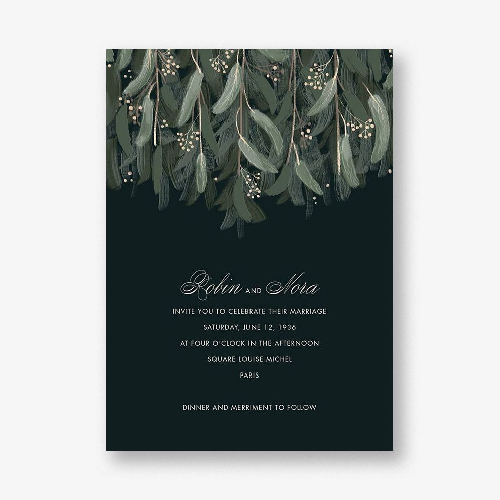 Verdure Wedding Invitation