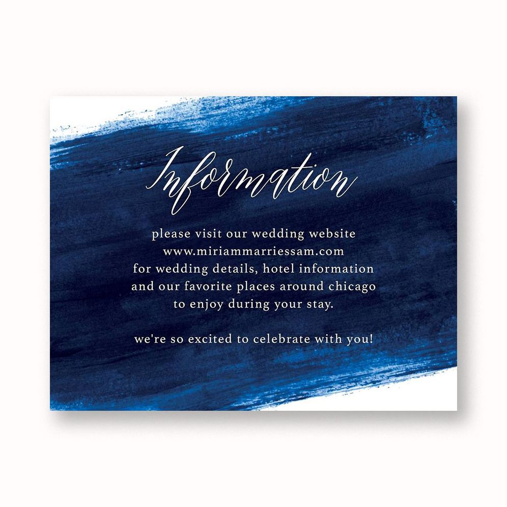Sapphire Information Card