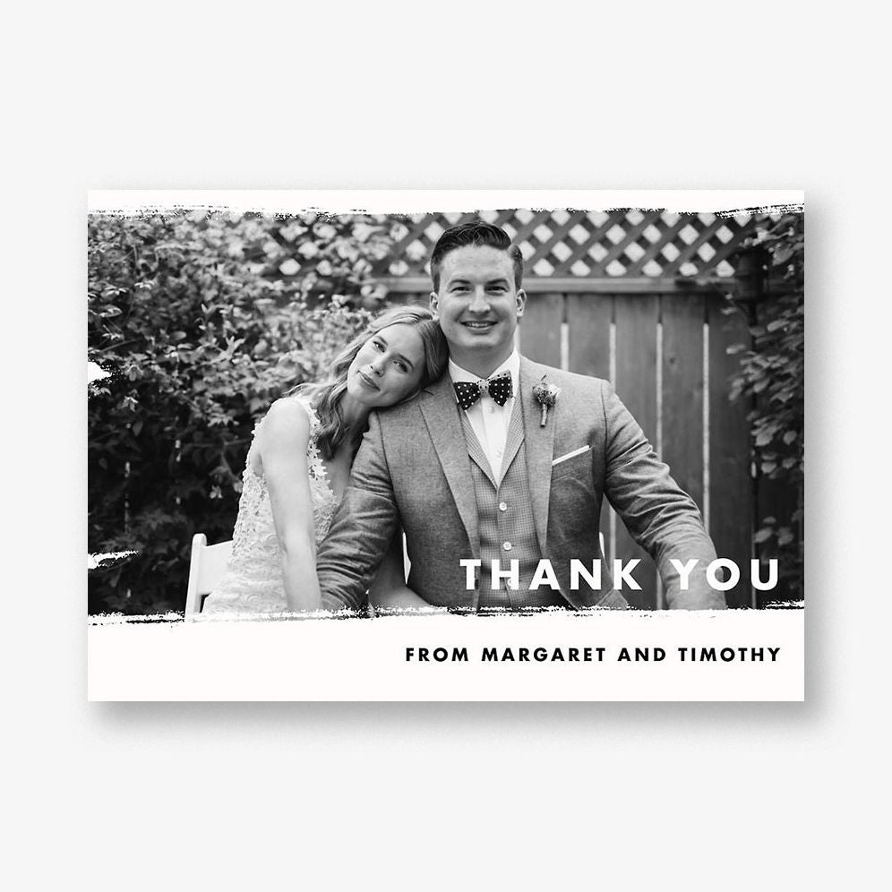 Deckle Edge Thank You Notes