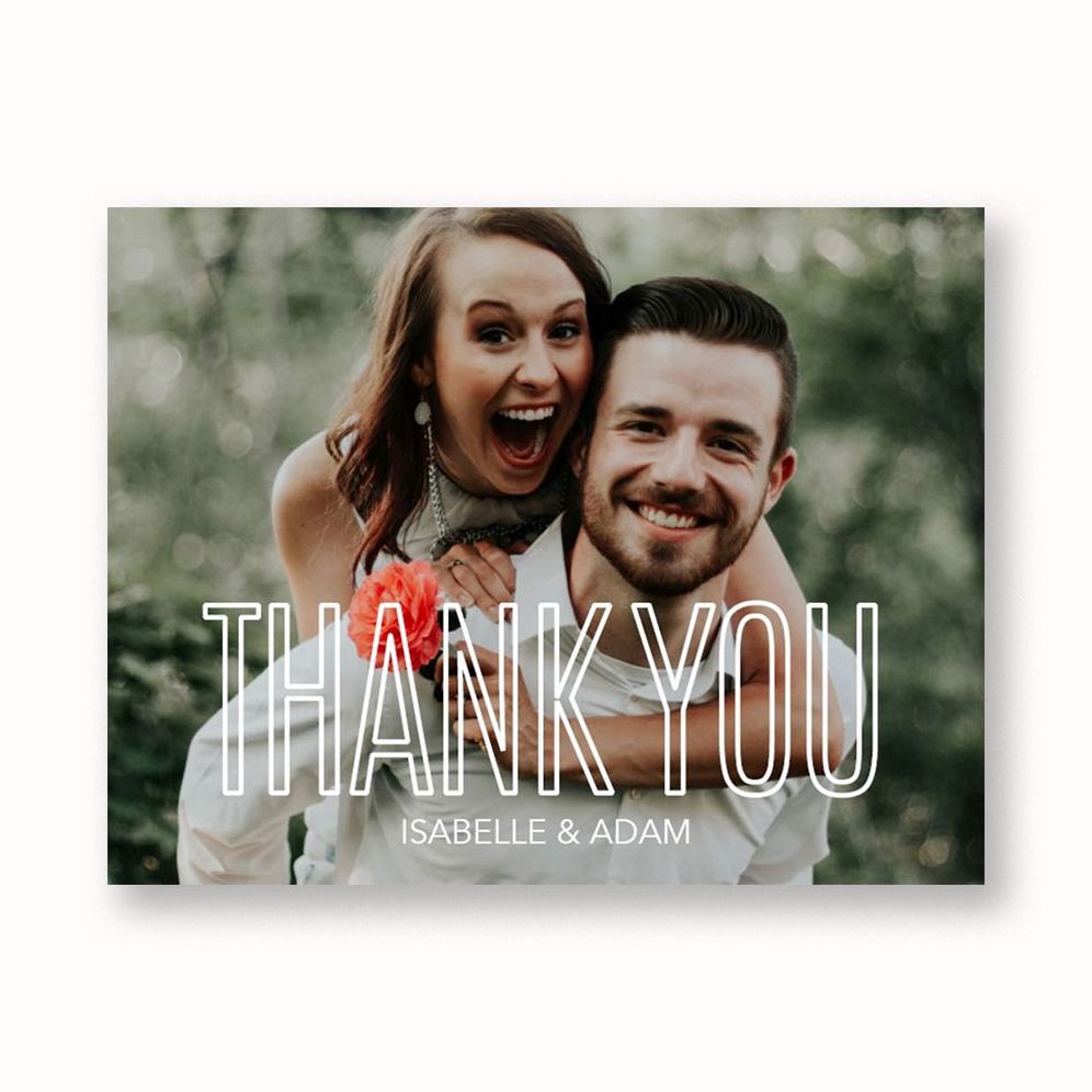 Outline Thank You Note