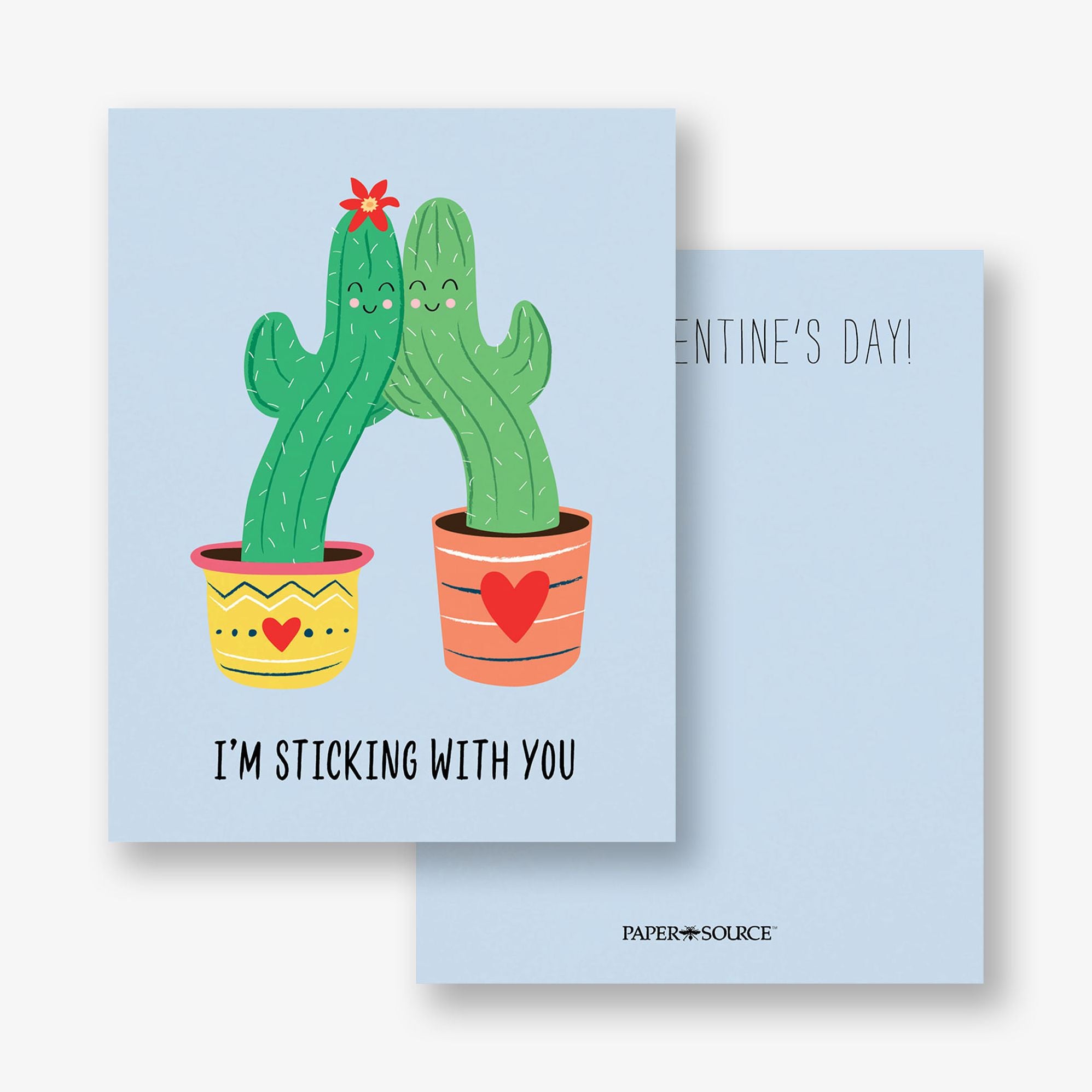 Sticking with You Valentine Card