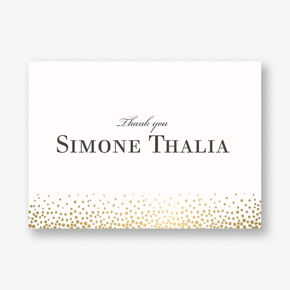 Champagne Border Stationery