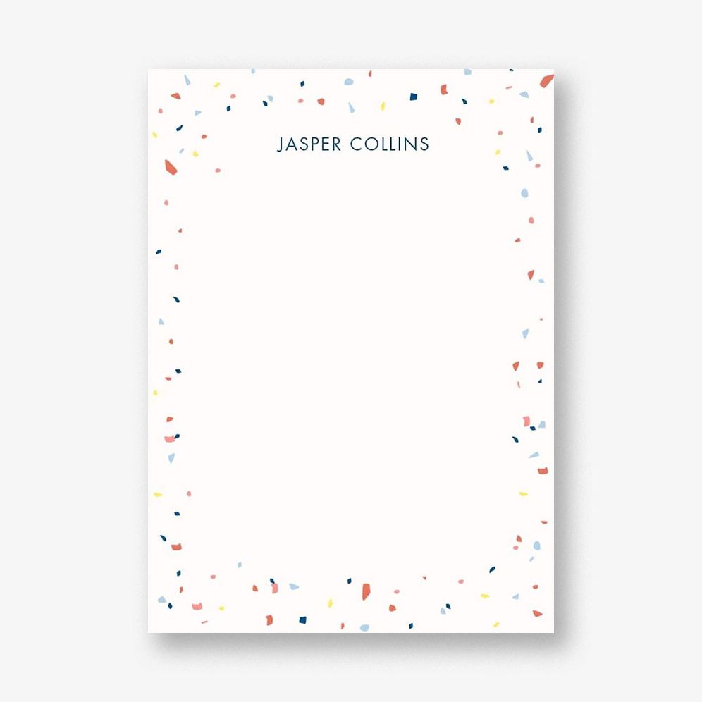 Terrazzo Stationery