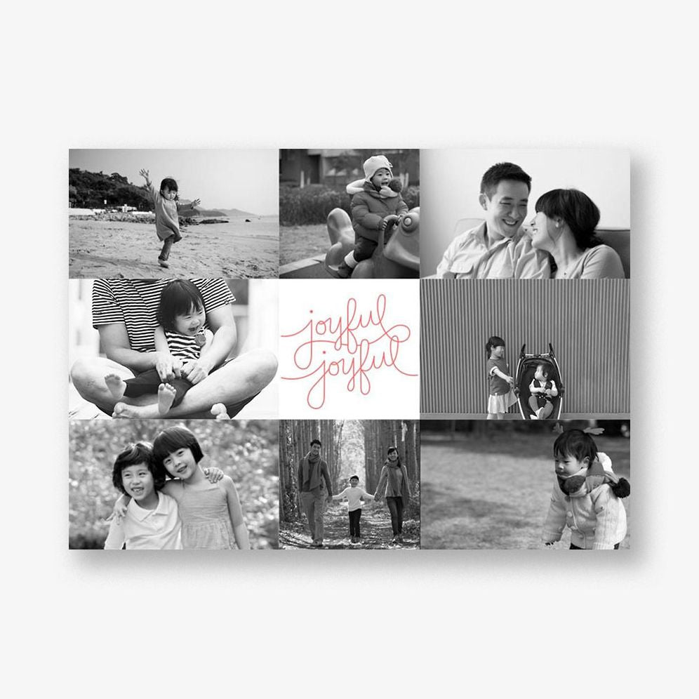 Happy Happy Joy Joy Multi Photo Card
