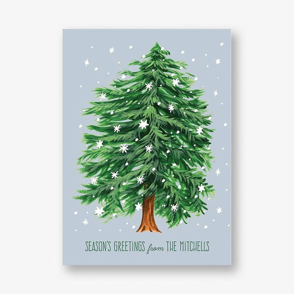 Happy Tree Holiday Card