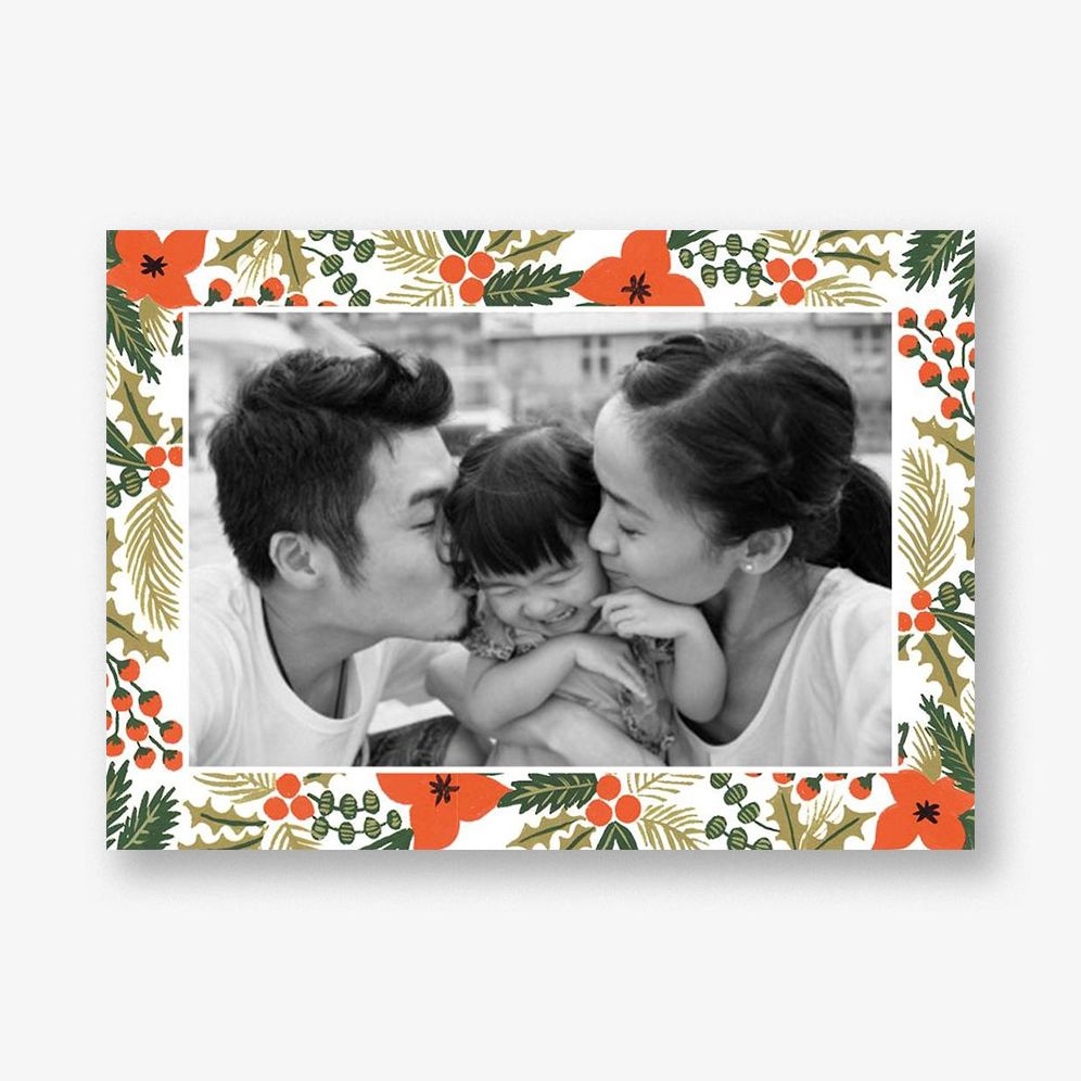 Holiday Potpourri Frame Photo Card