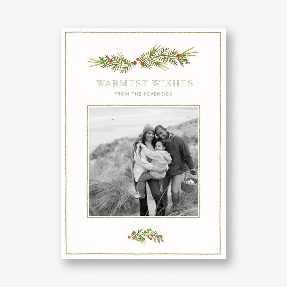 Little Boughs Flourish Photo Card