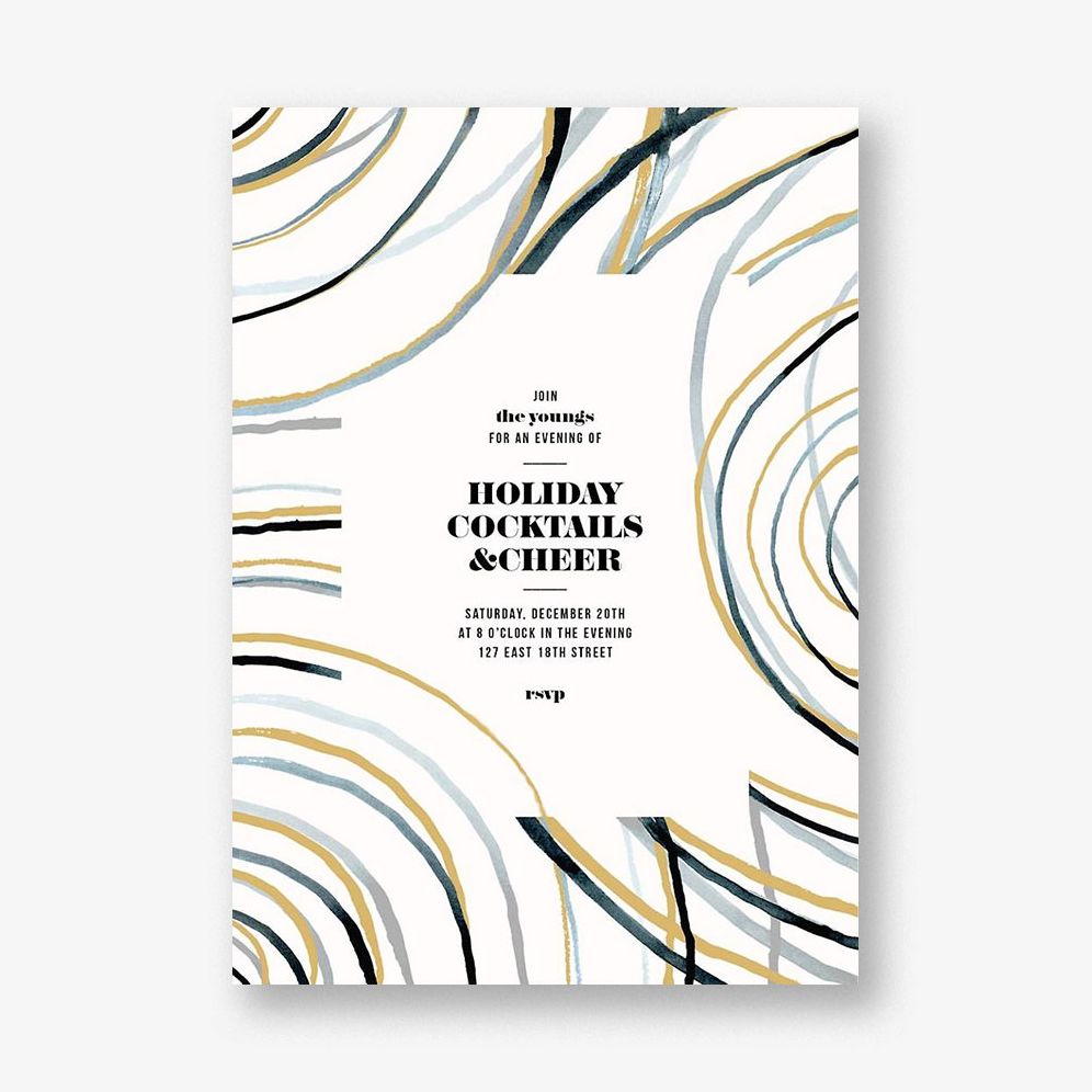 Nebula Holiday Party Invitation