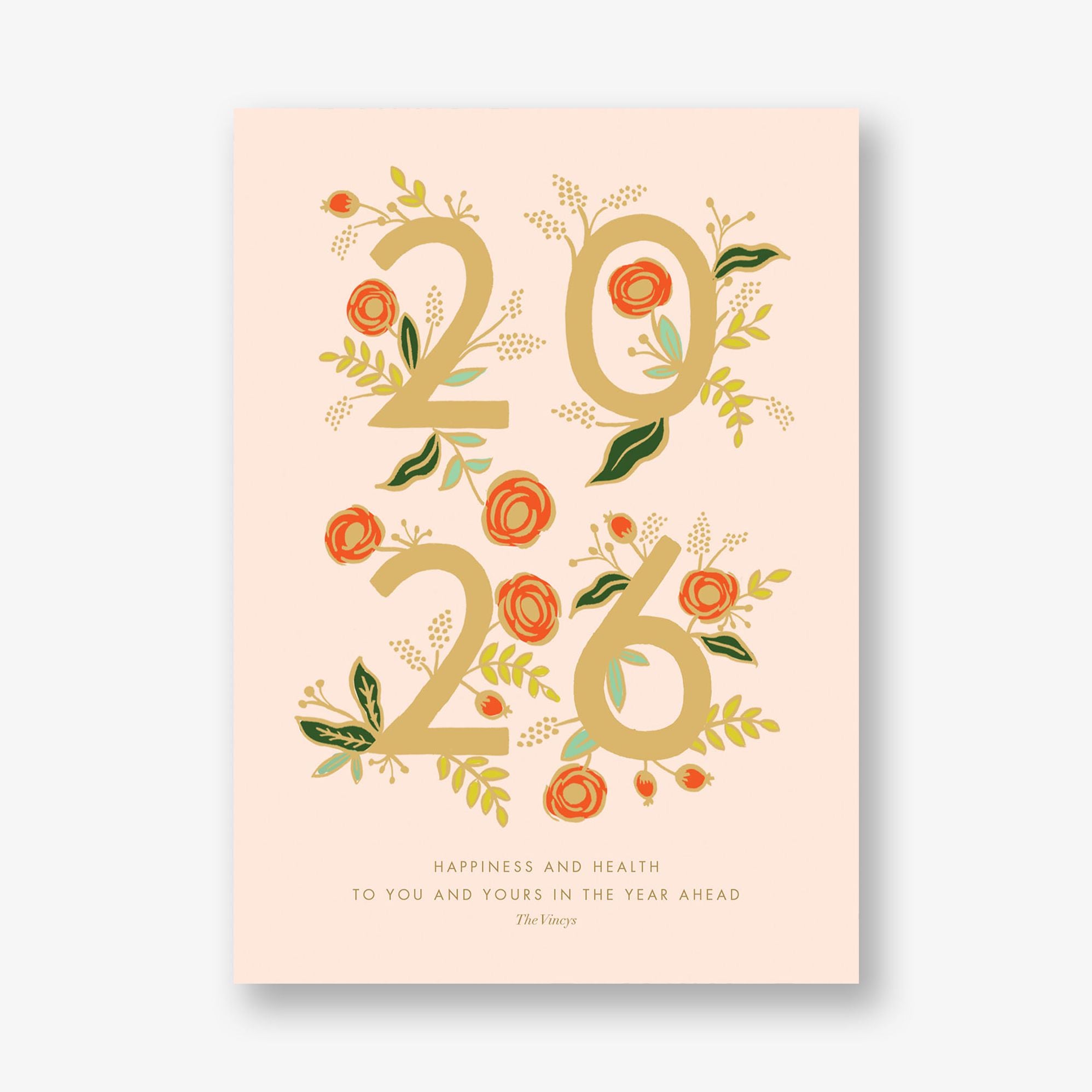 Poppy Holiday Photo Card