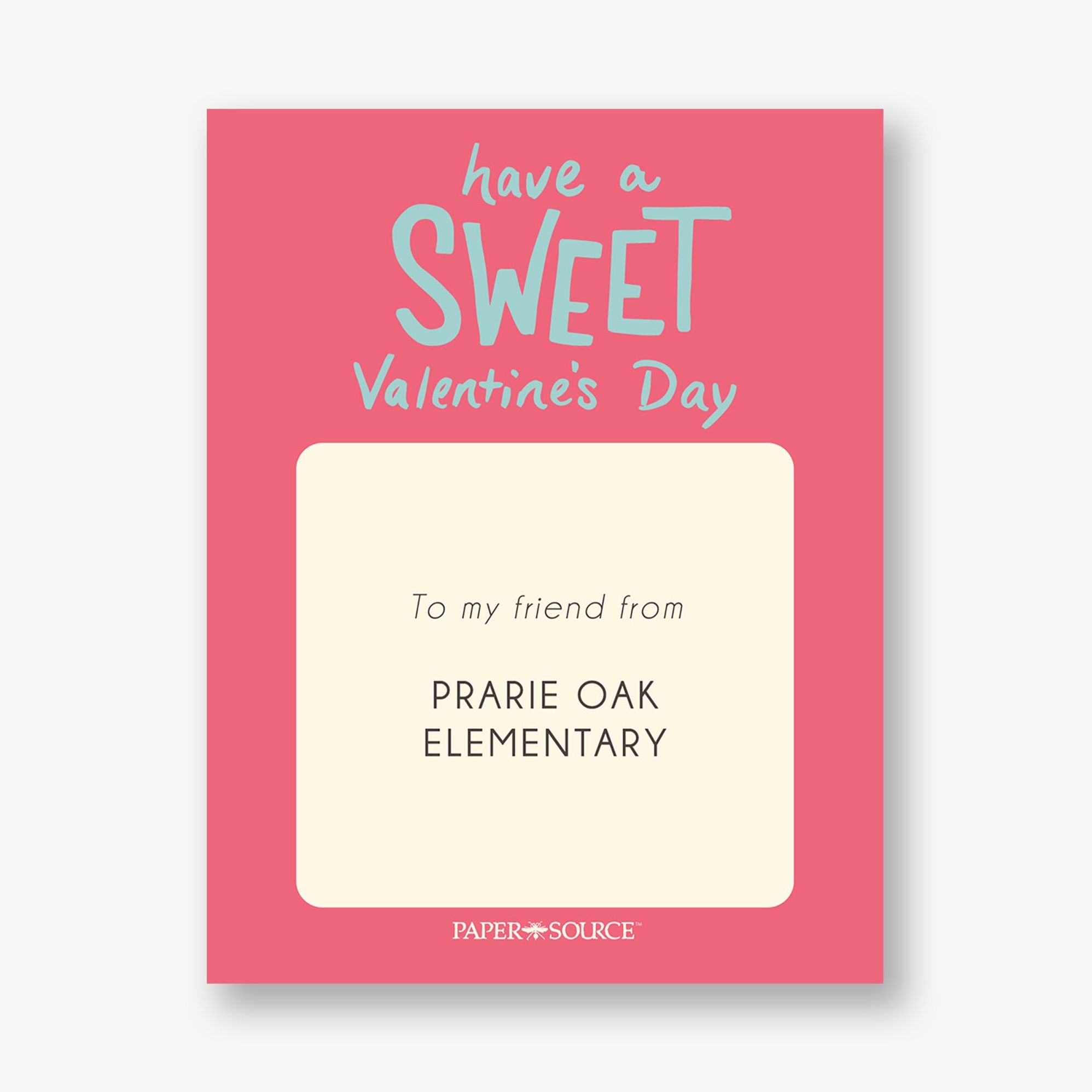 S'mores Custom Valentine Card