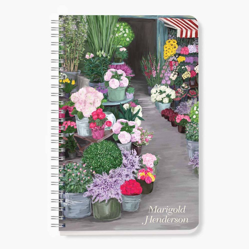 Flower Shop Custom Journal