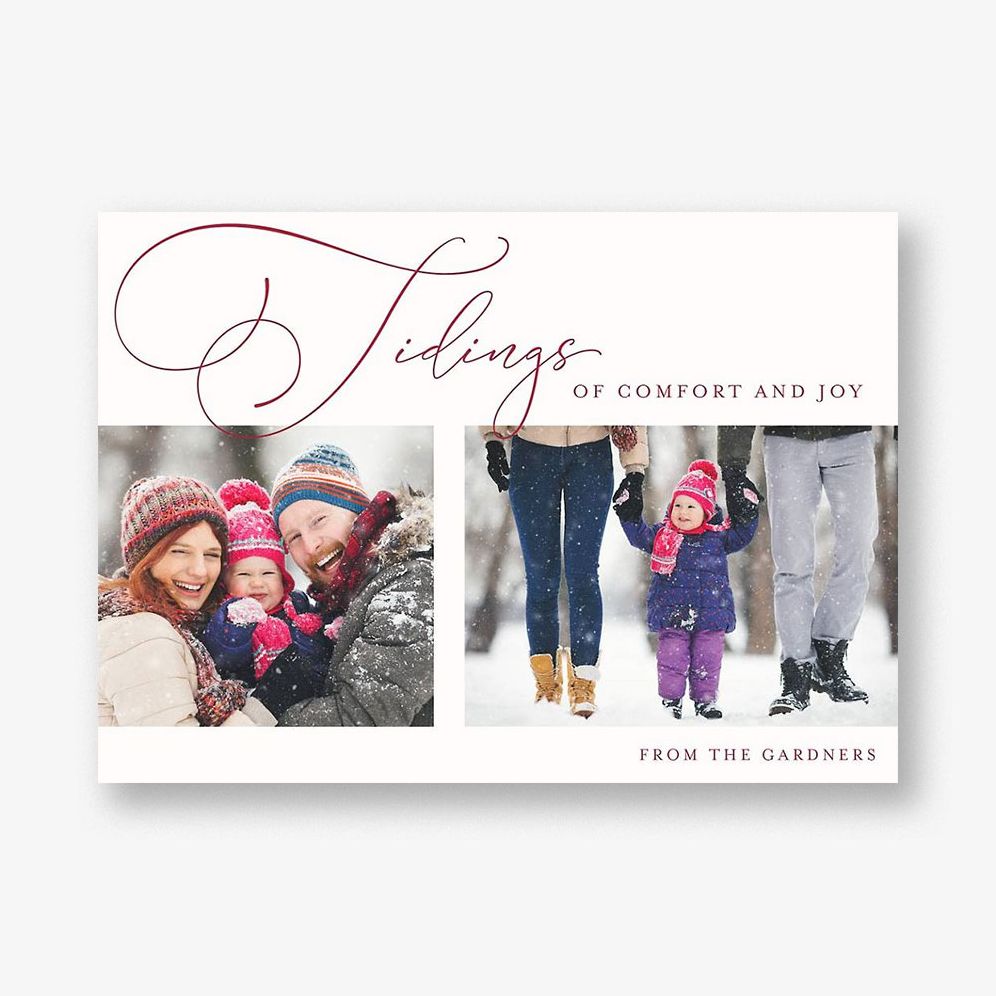 Tidings Holiday Photo Card