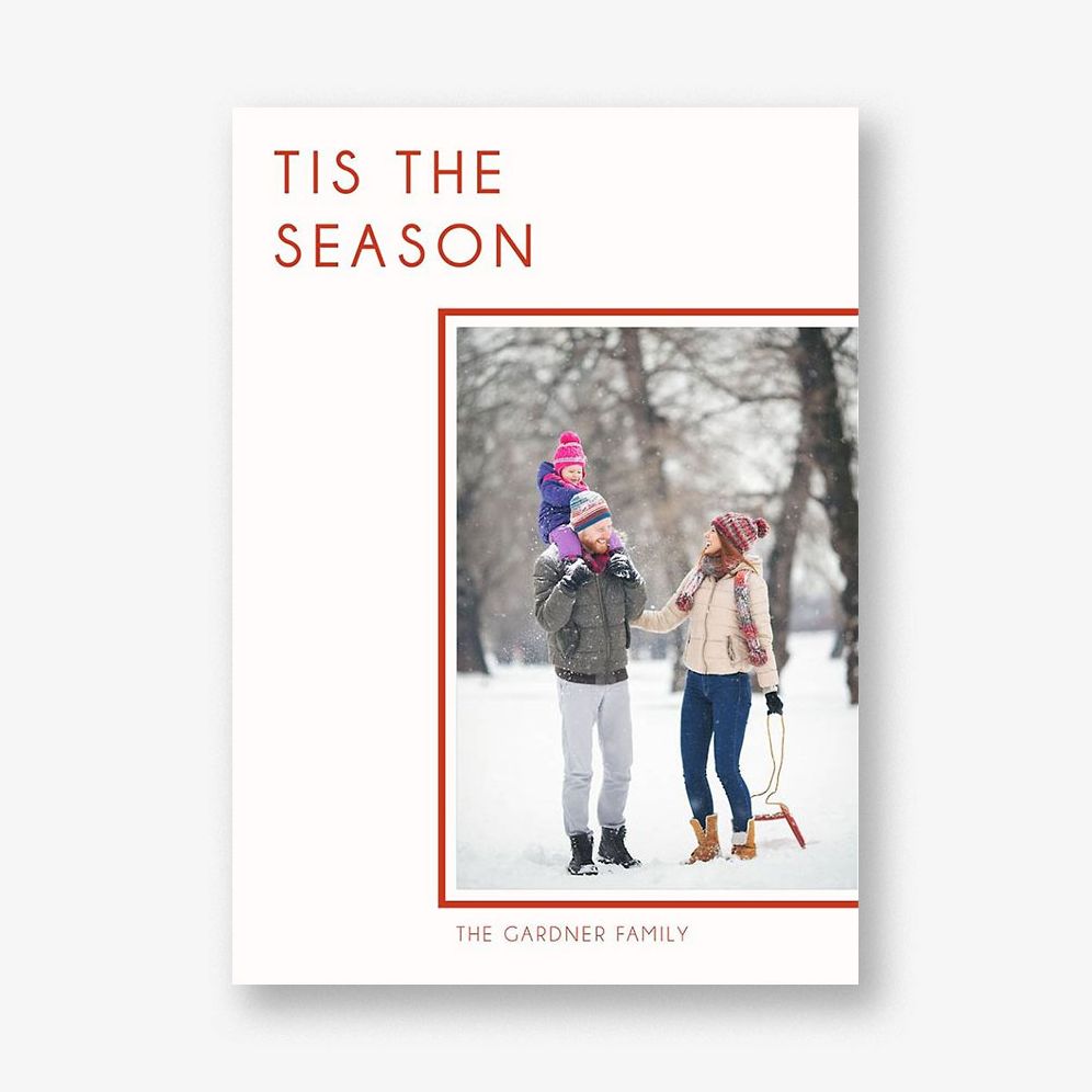 Tis the Season Holiday Photo Card