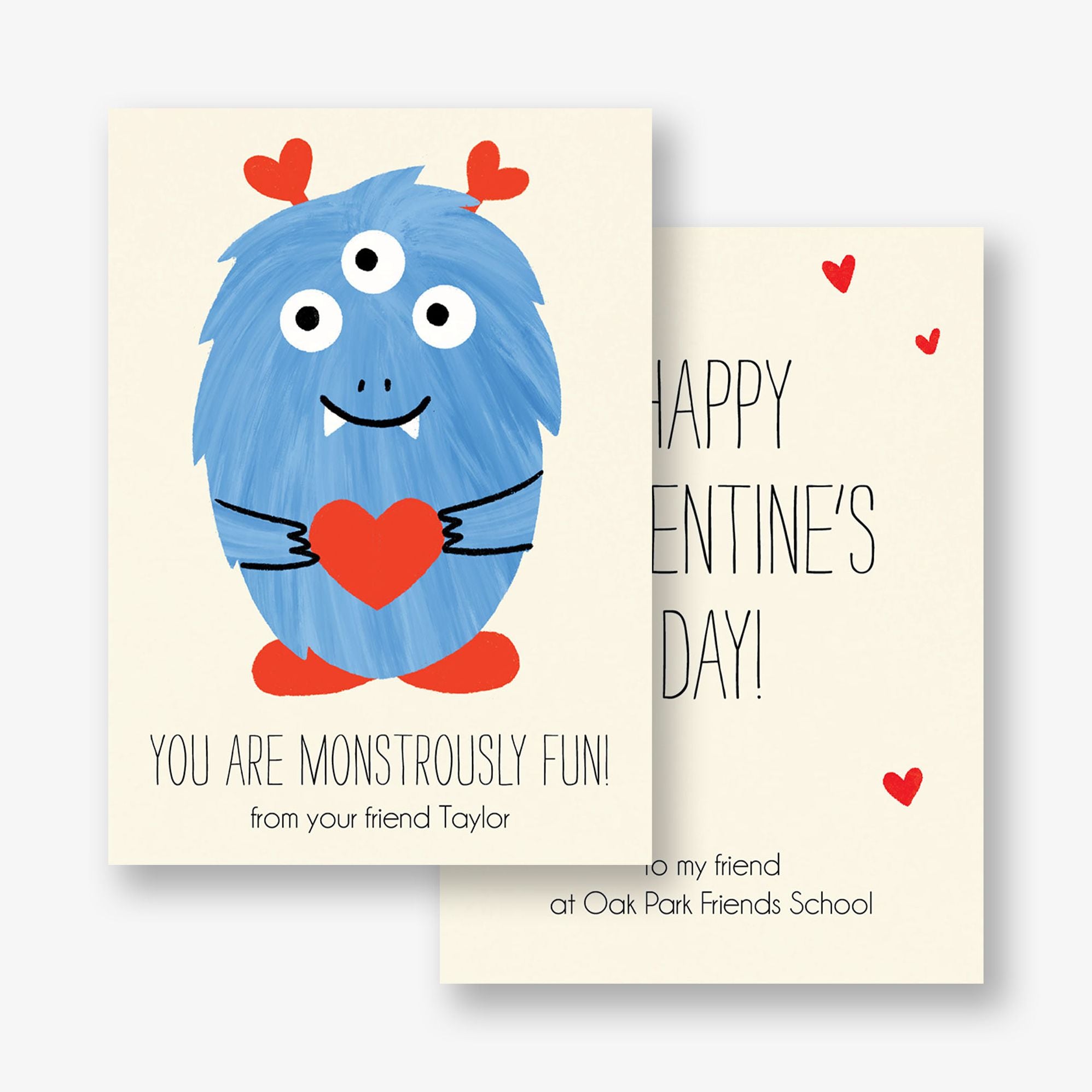 Love Monster Custom Valentine Card
