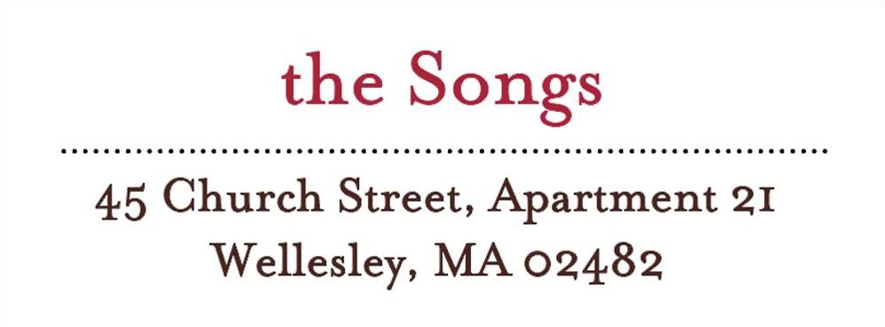Dotted Line White Return Address Label