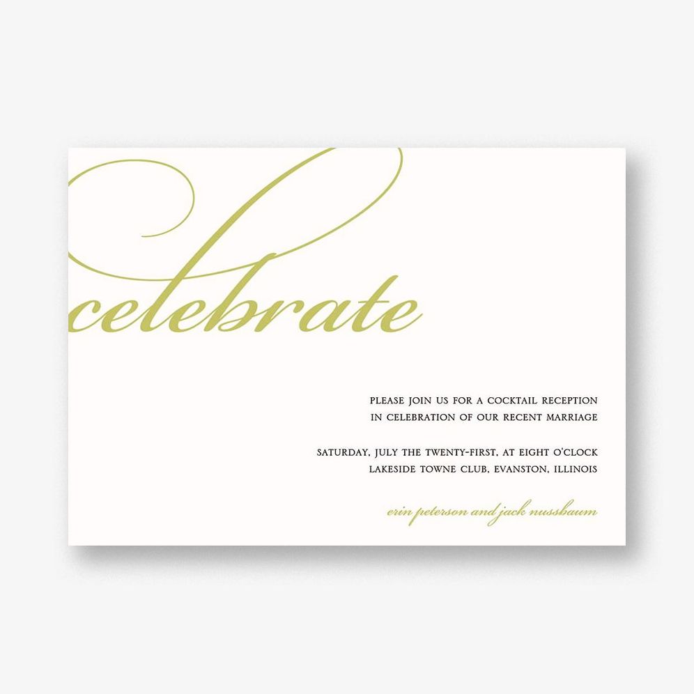 Celebrate Party Invitation